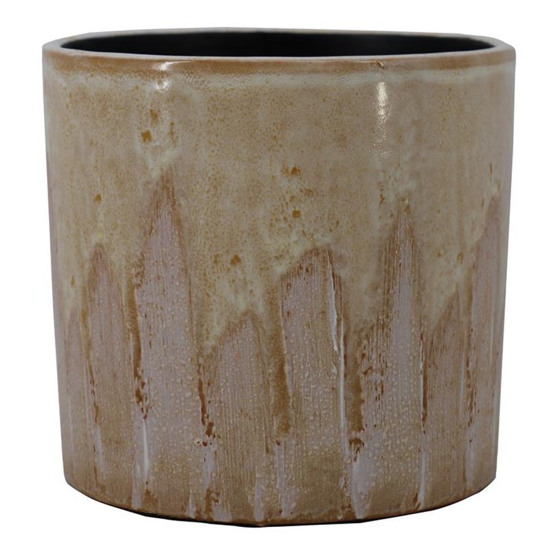 Pot Porches d20 h20cm geel