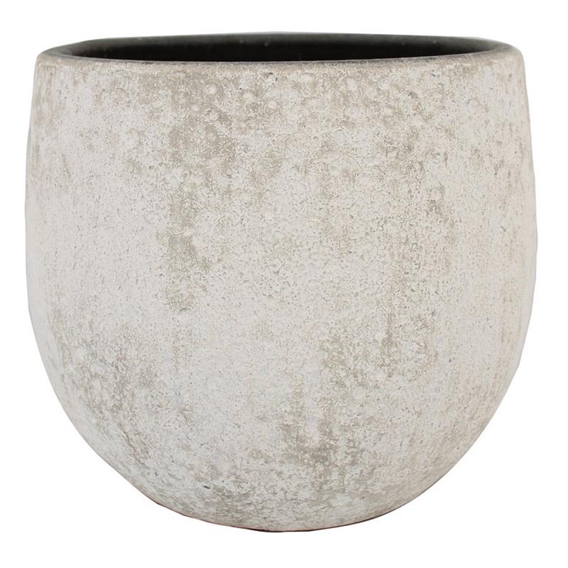 Pot Nathan d16 h14cm white