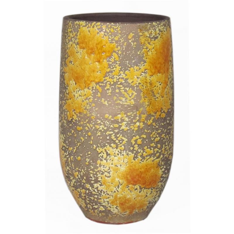 Vaas Luuk d18 h35cm oker