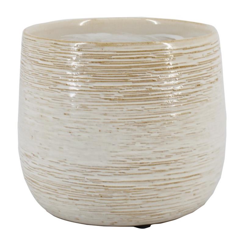 Pot Milaan d11.5/13 h11cm wit es/10.5