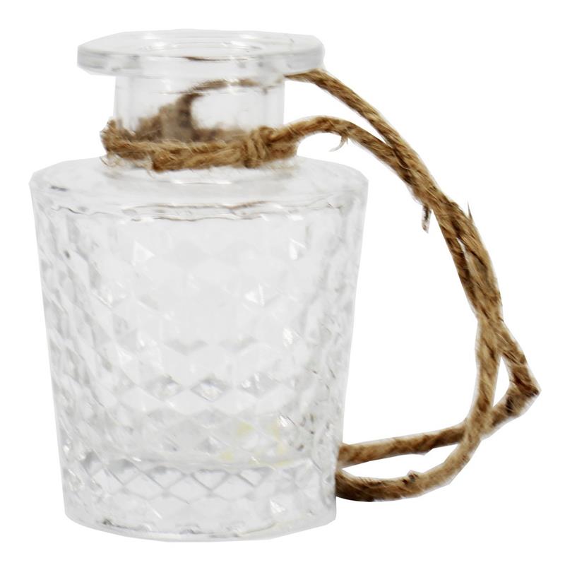 Sierfles Briljant m/touw d4.5/7 h9cm