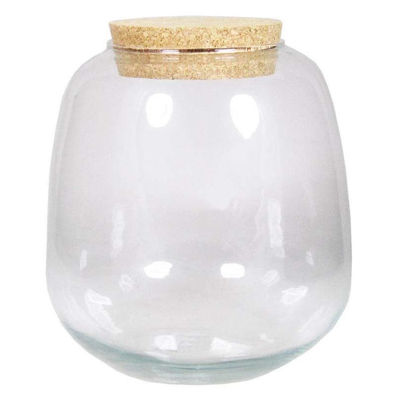 Glass Pietro d10/21 h25cm w/cork