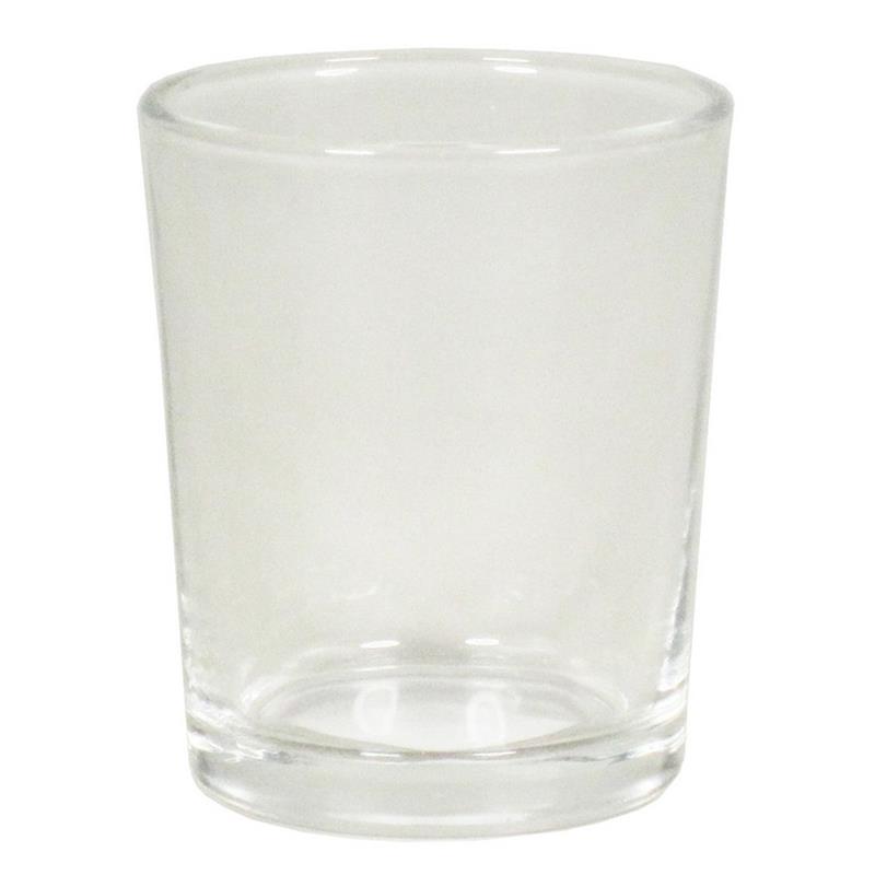 Waxinelicht glas d5.5 h6.5cm