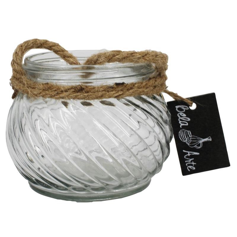 Kugelvase Scratch m/Seil D9/11.5 H9Zm