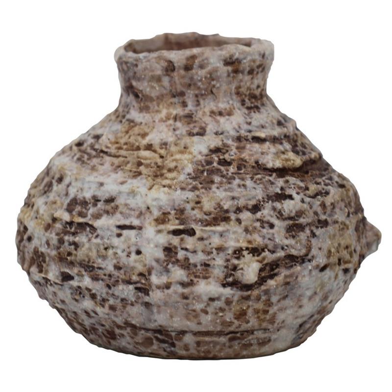 Vase Tampere D12 H10Zm alt weiß