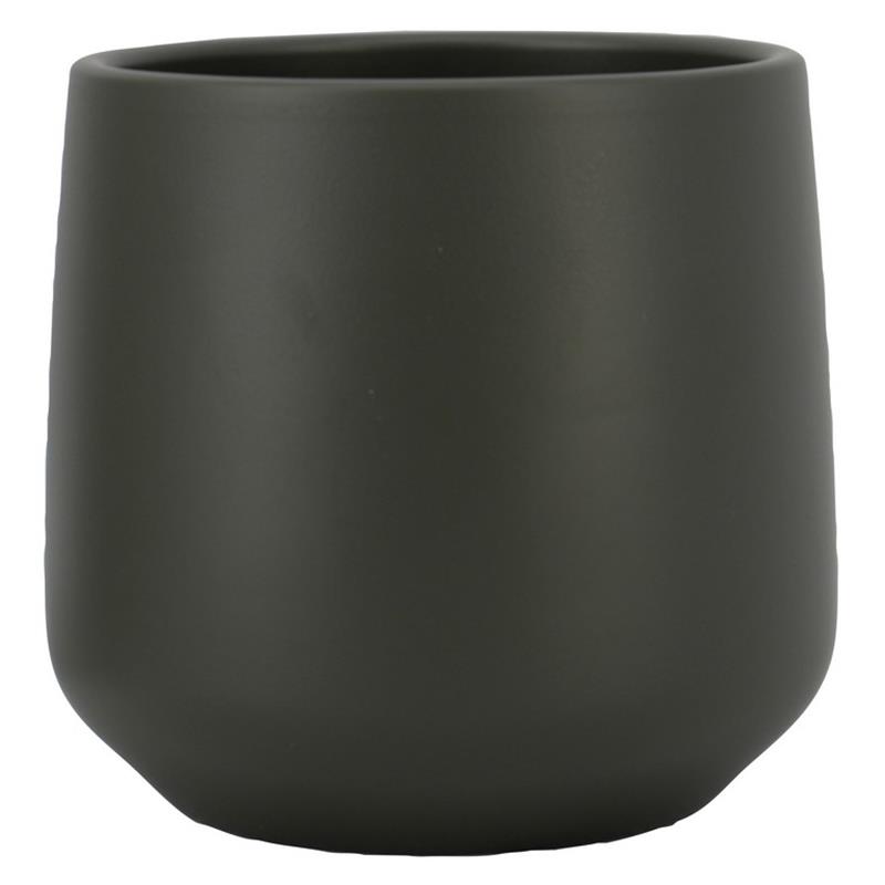 Pot Joey d7/8 h7.5cm dark green matte
