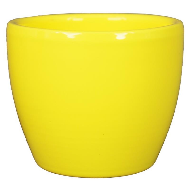 Pot Boule d7.5 h6cm lemon yellow es/5.5-6
