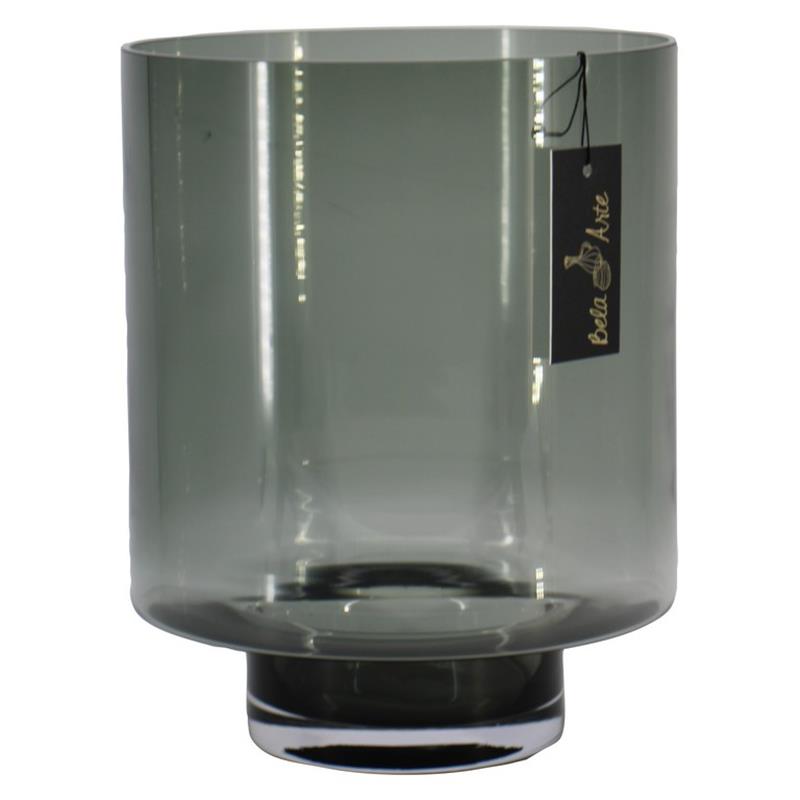 Glas Lucas d27.5 h35cm smoke