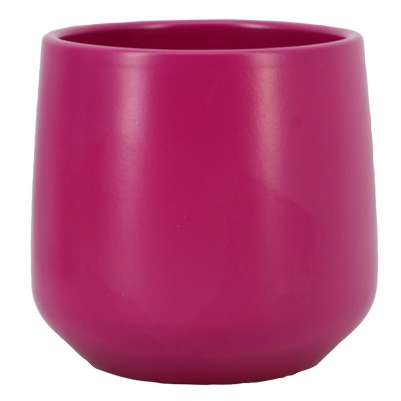 Pot Joey d7/8 h7.5cm cyclamen matte