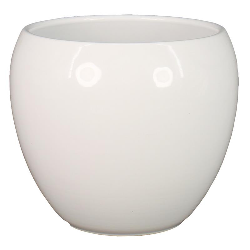 Pot Rian d22 h18.5cm white