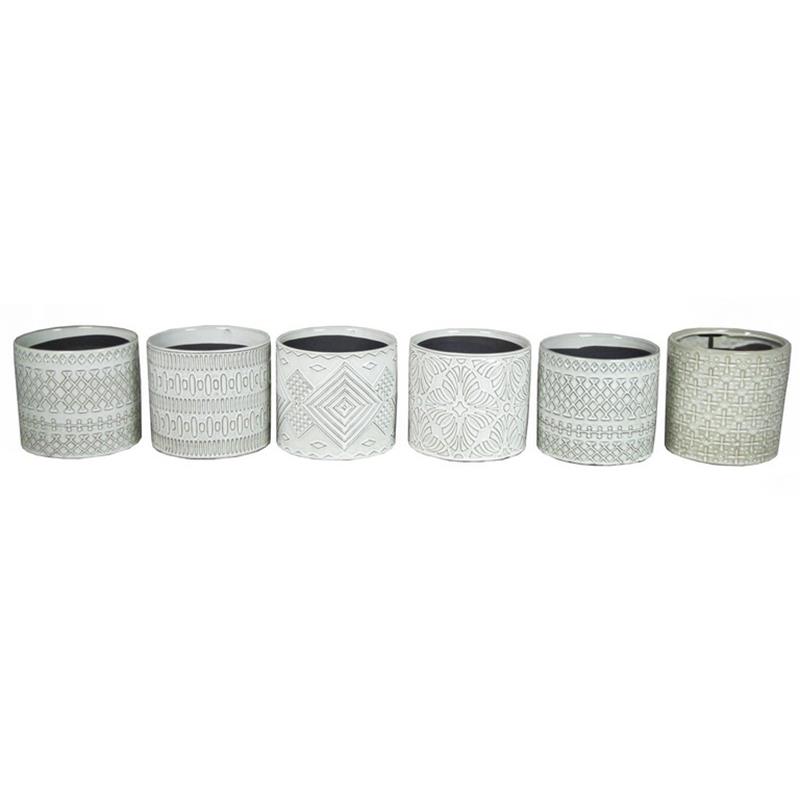 Macetero Udine d13.2 h12.5cm 6ass es/12