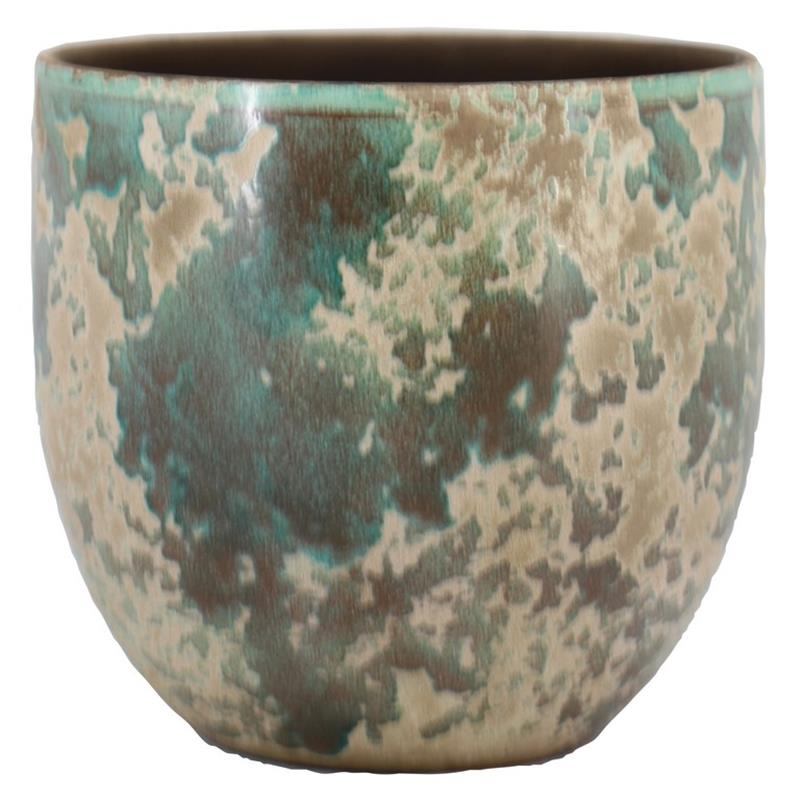 Macetero Luuk d17 a16cm verde