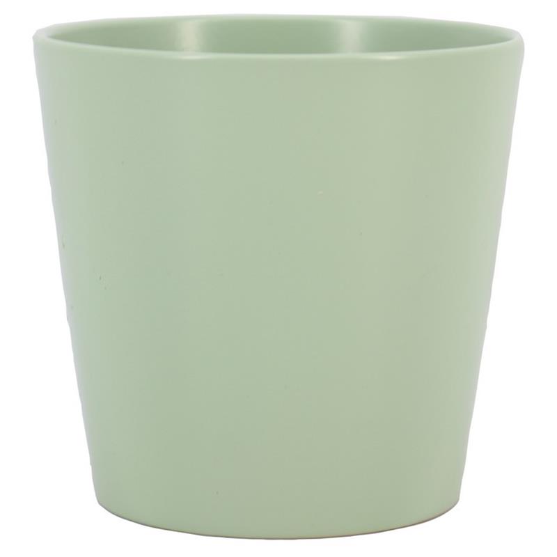 Pot Dallas d12 h9cm lime groen mat es/10.5