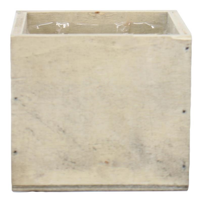 Madera cuadrada 10x10x10cm natural