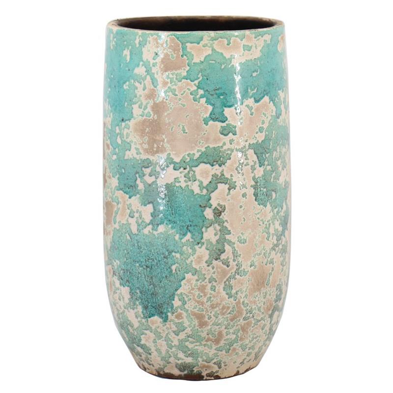 Vase Luuk d18 h35cm green