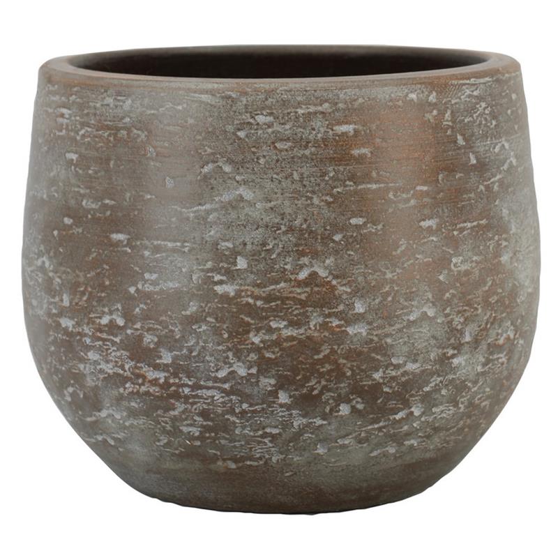 Pot Sintra d19 h16cm brown