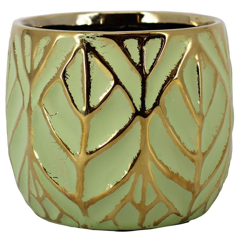 Pot Bologna d12.8/14 h12cm groen es/12