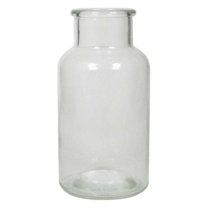 Bottle milkjar d6/8.5 h16cm