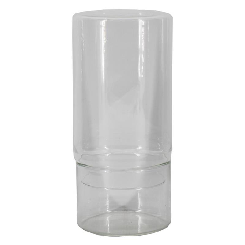 Glass Eiffel d15 h28.5cm