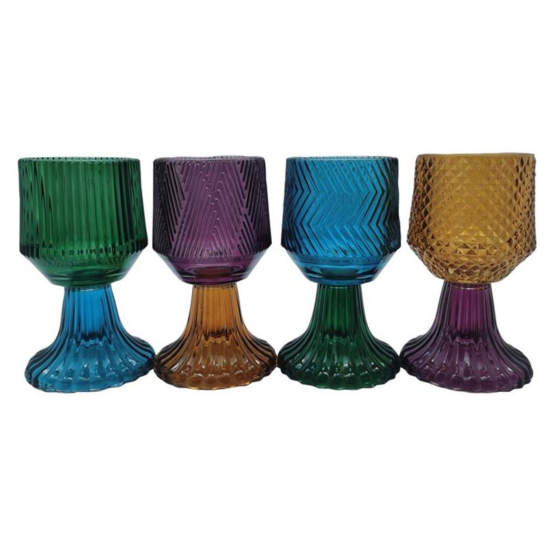 Vase Elegant d10.2 h17cm 4ass