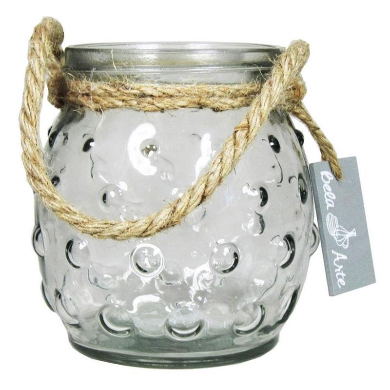 Ballpot Dot w/rope d9/12 h12.5cm