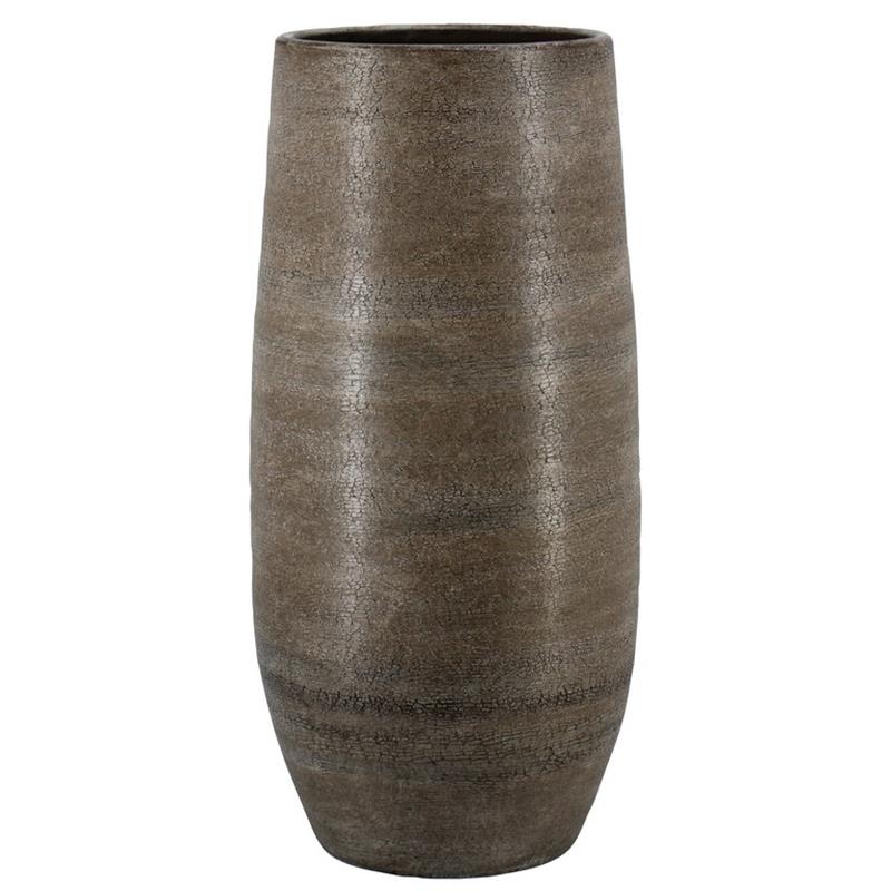 Vase Matira d32 h70cm industrial white