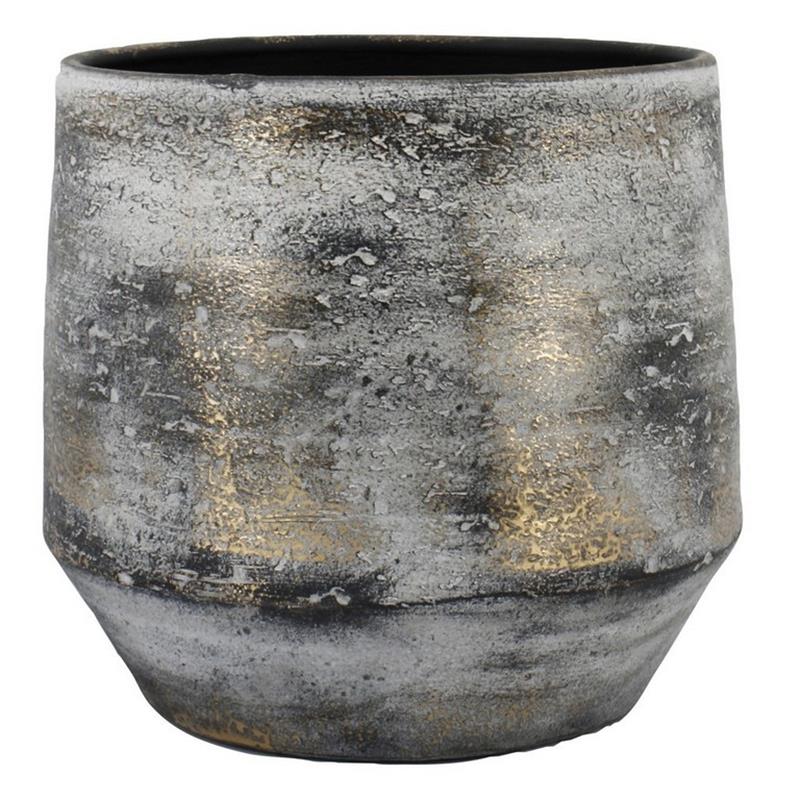 Pot Coimbra d22/23 h21cm grey