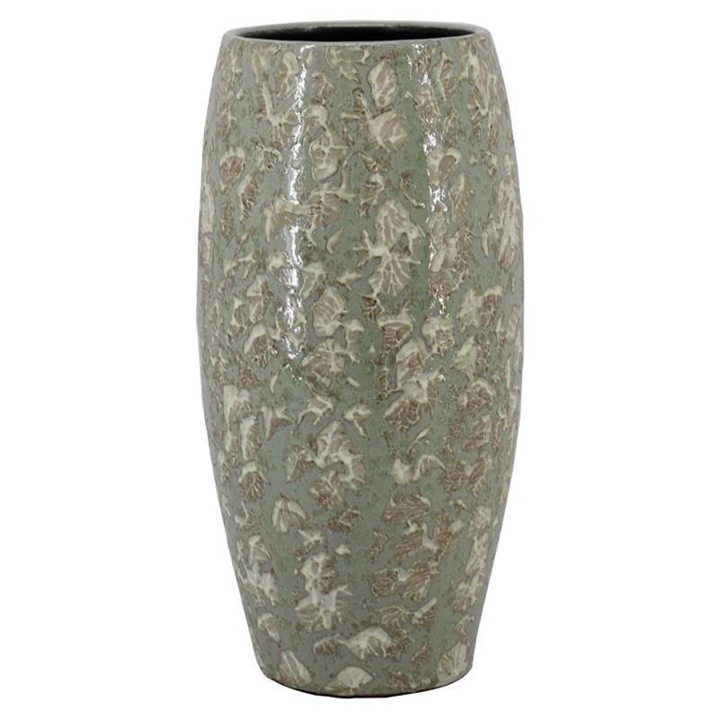 Vase Arcos d15/16.5 h38cm mint green