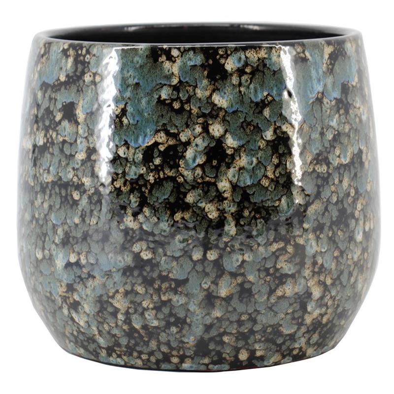 Pot Bejo d32 h25.5cm blue/black