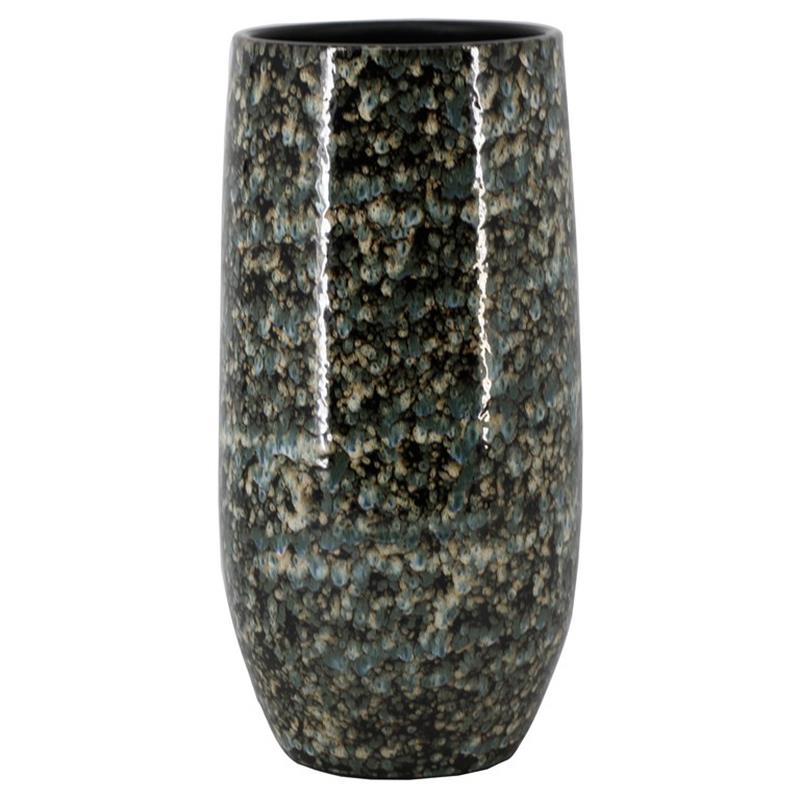 Vase Bejo d18 h35cm blue/black