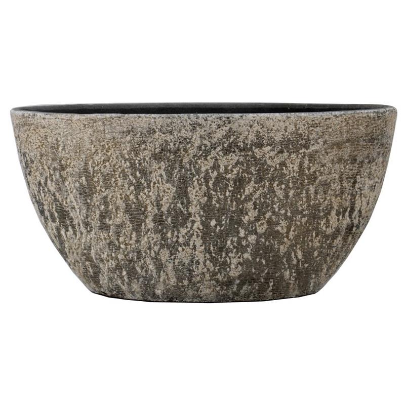 Pot Tobias oval 49x20x25cm gold