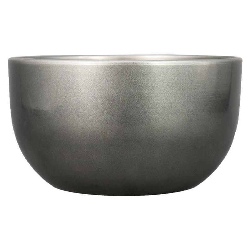 Vase Boule d26 h14cm métallique 3x es/12