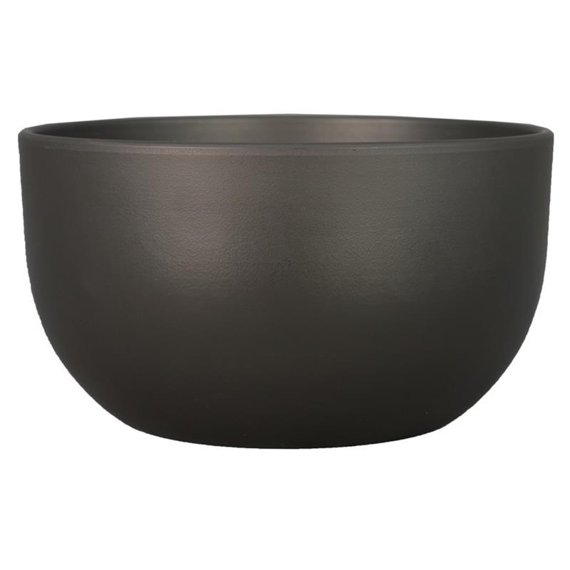 Coupe Boule d26 h14cm anthracite mat 3xes/12