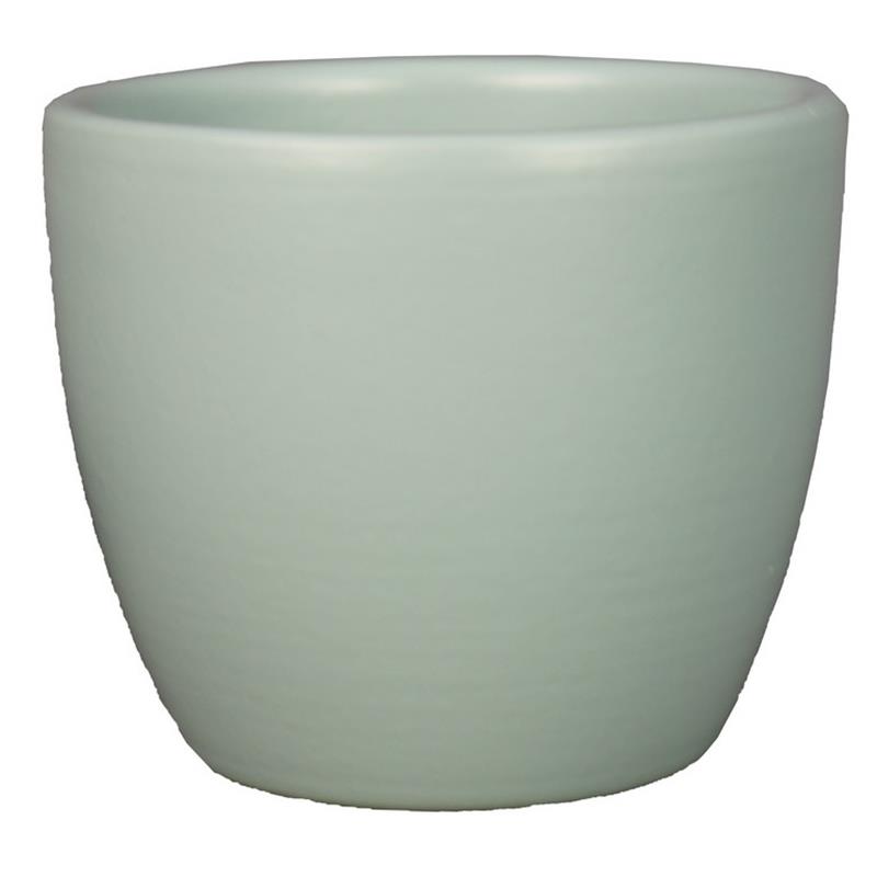 Pot Boule d8.5 h6.5cm vert urbain mat es/7