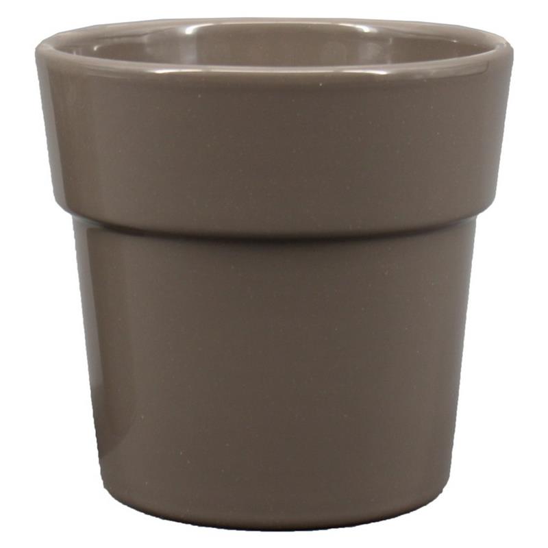 Pot Rim d13.5 h12.5cm d.grey es/12