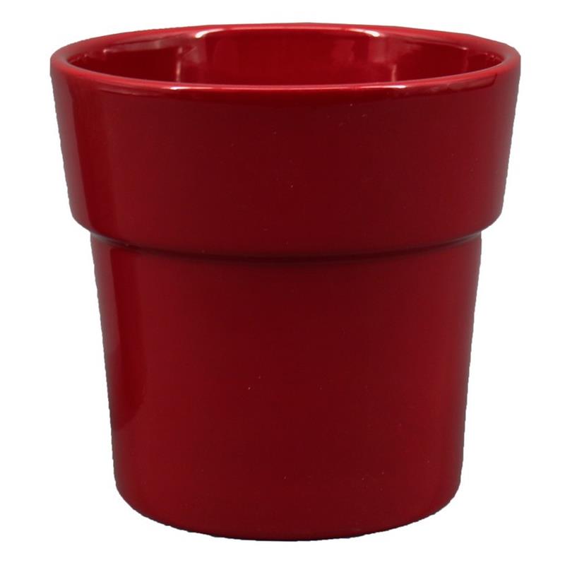 Pot Rim d13.5 h12.5cm winered es/12