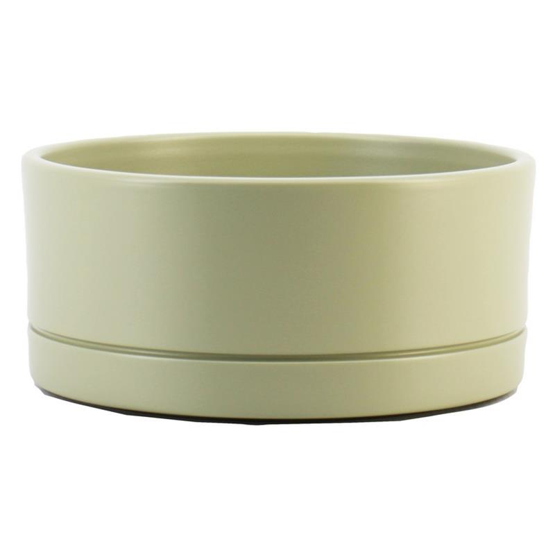 Coupe Lynn d22.5 h10.5cm khaki mat