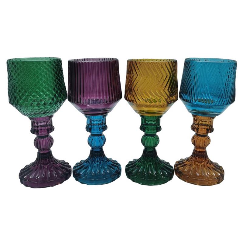 Florero Elegant d8 a18.5cm 4ass