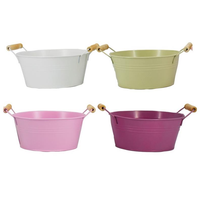 Coupe Badia d15 h8cm zinc 4ass