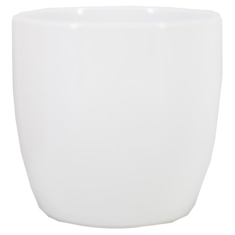 Pot Basel d12 h10cm blanc es/10.5