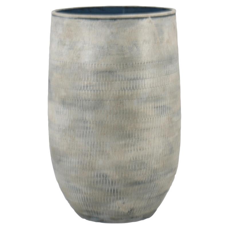 Vase Silves d32 h50cm bleugris