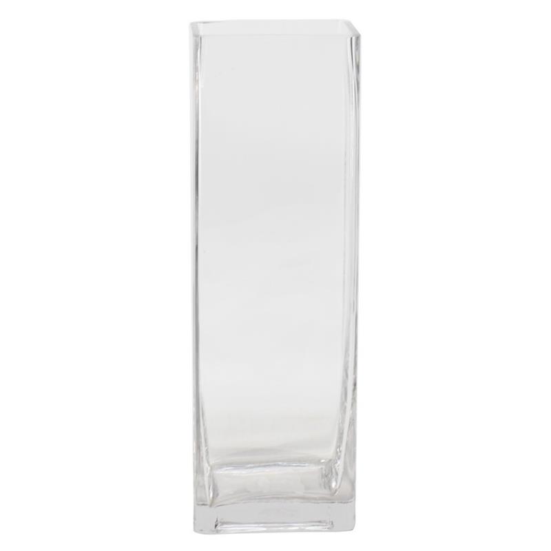 Vase square 10x10x30cm