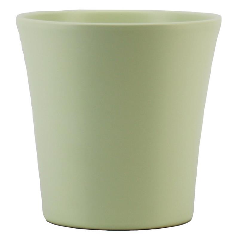 Pot Floor d13.5 h13.3cm clair vert mat es/12