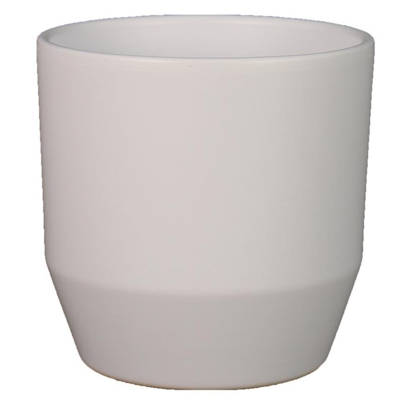 Pot Joly d27 h25.5cm blanc mat es/24