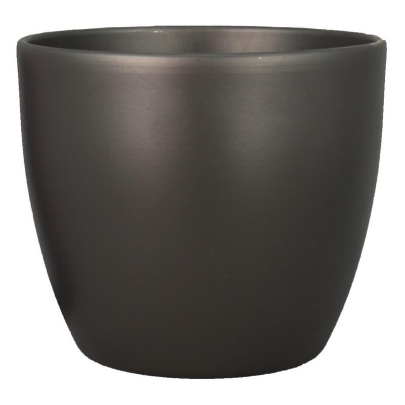 Pot Boule d28 h25cm anthracite mat es/24