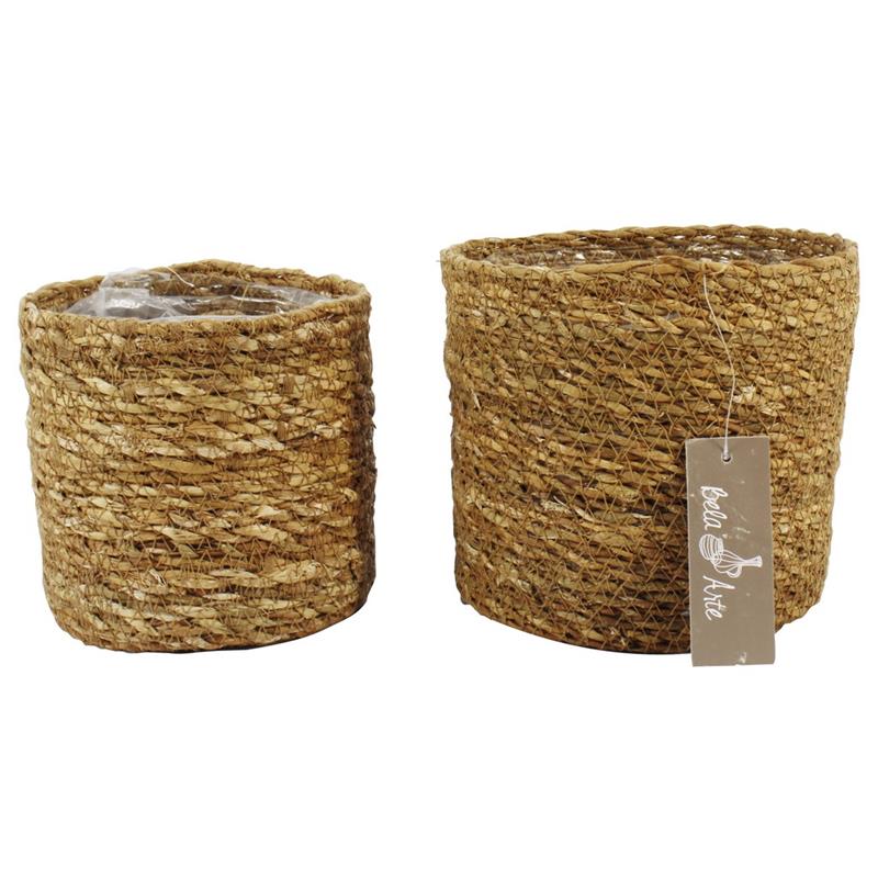 Panier Chennai naturel s/2