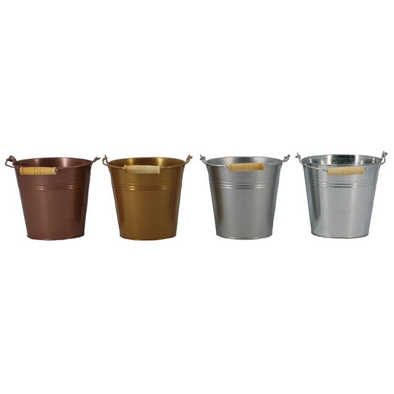 Pot Nantes zink d16 h15cm 4ass