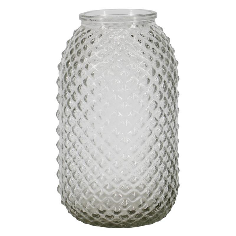 Vase Cross d6.5/10.5 h20.5cm