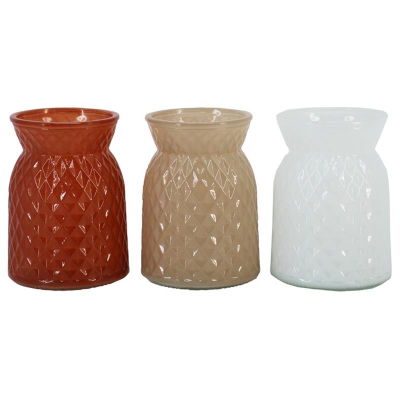 Vase Boedapest d10.5 h16cm 3ass Classic