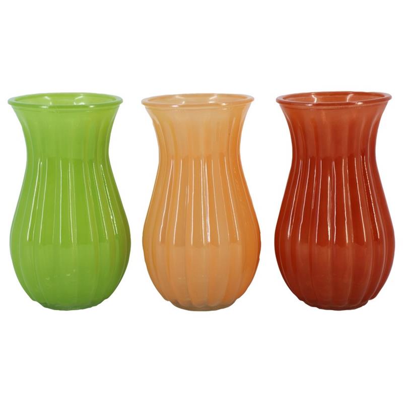 Vase Riga d12/13 h22cm 3ass Elements